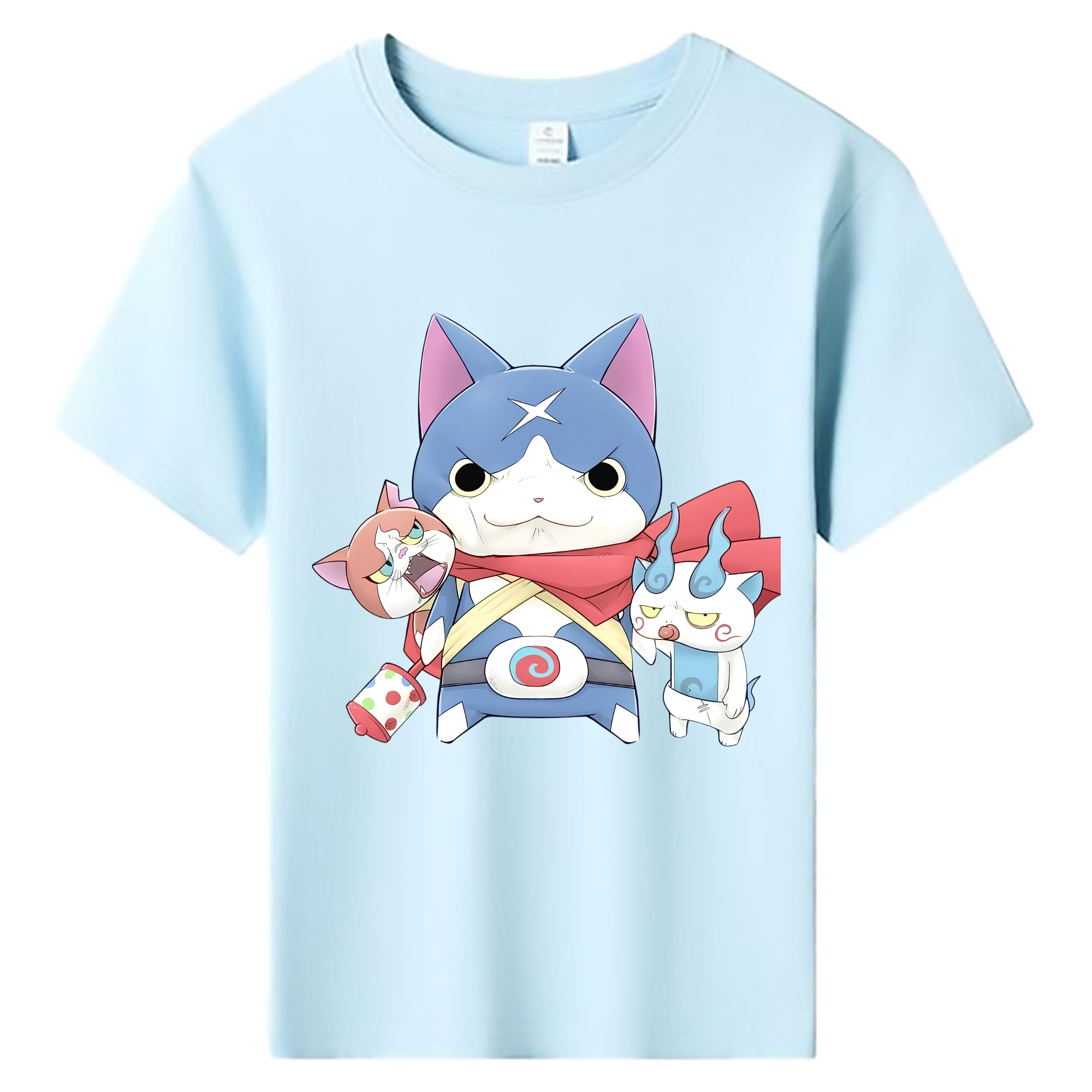 （画像用） 妖怪ウォッチ Yo-kai Watch 綿100％キッズTシャツ（フロントプリント）